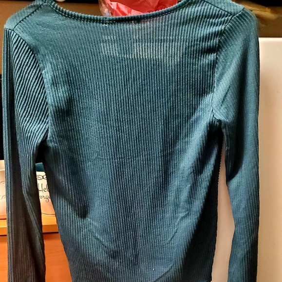 Blue Tie Sweater - Picture 2 of 3